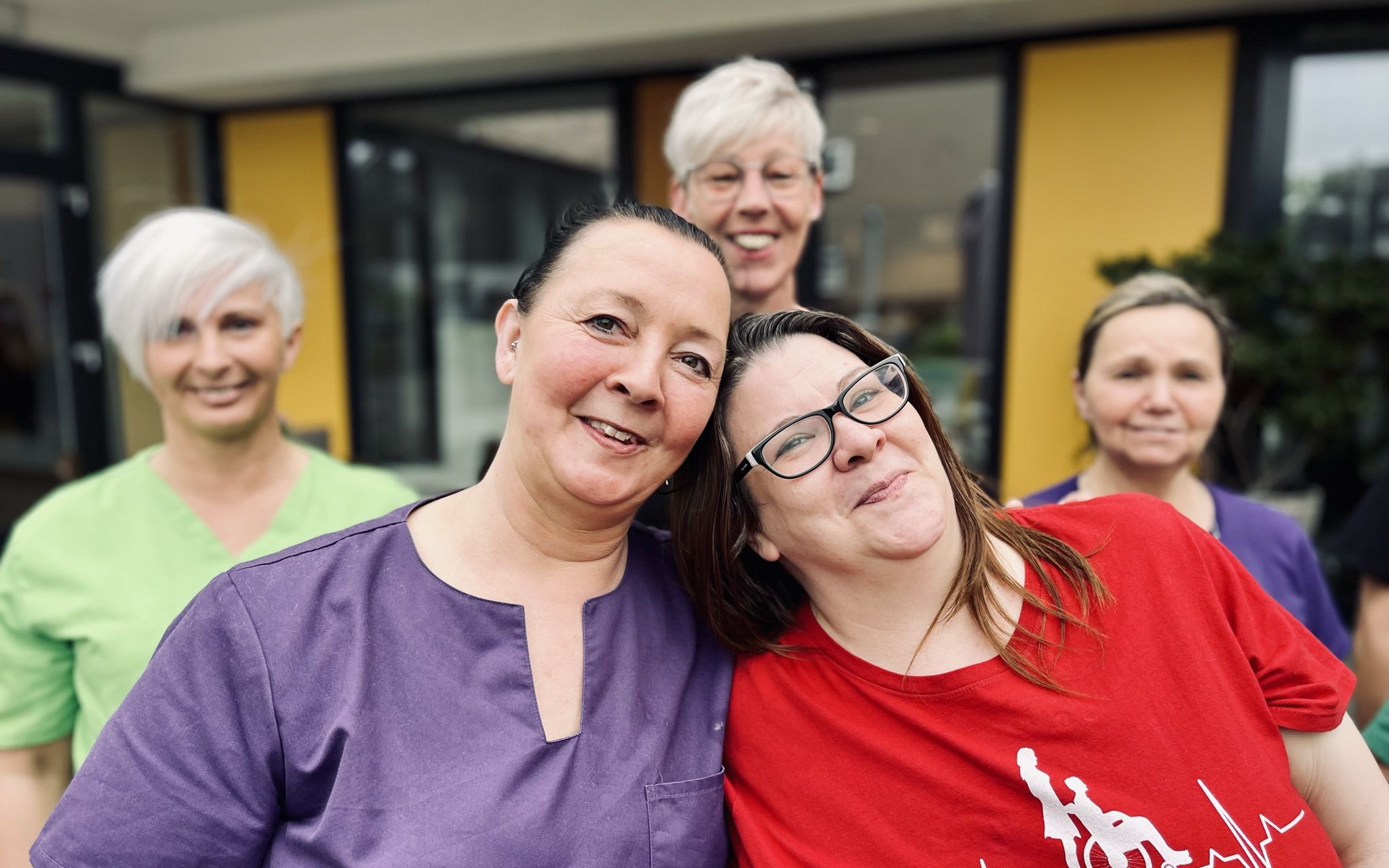 Teamfoto Sozialer Dienst